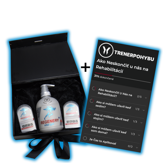REGENERY SET + kurz zdravého pohybu