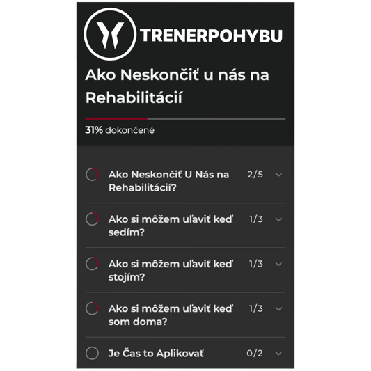 REGENERY SET + kurz zdravého pohybu