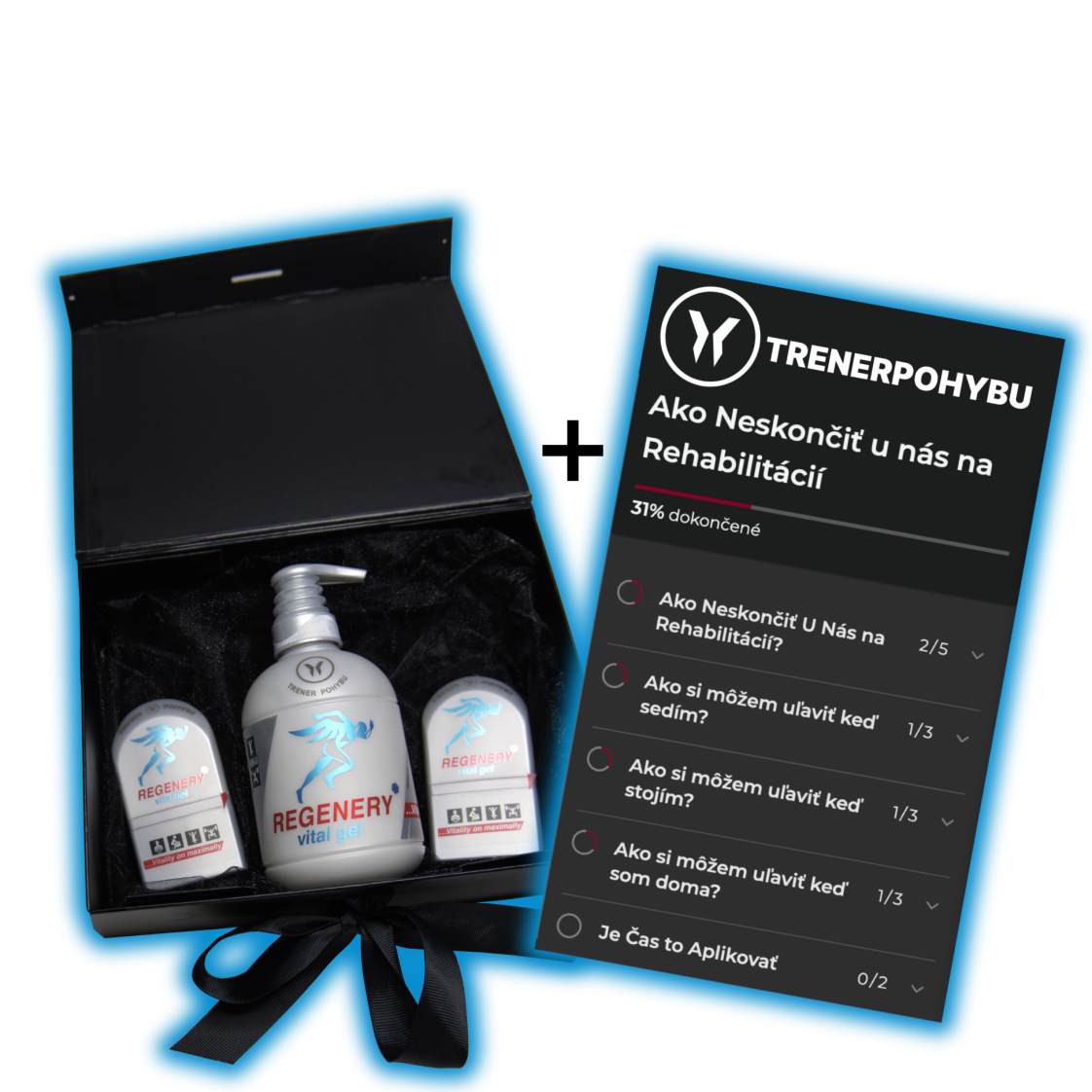 REGENERY SET + kurz zdravého pohybu